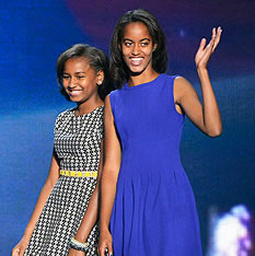 Barack Obama Photo 5 - Malia and Sasha Obama - Celebrity Fun Facts