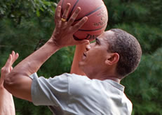 Barack Obama Photo 8 - Basketball - Celebrity Fun Facts