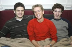 Mark Zuckerberg Photo 2 - Harvard Dustin Moskovitz and Chris Hughes - Celebrity Fun Facts